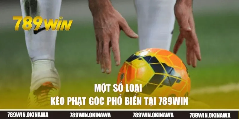Một số loại kèo phạt góc phổ biến tại 789WIN 